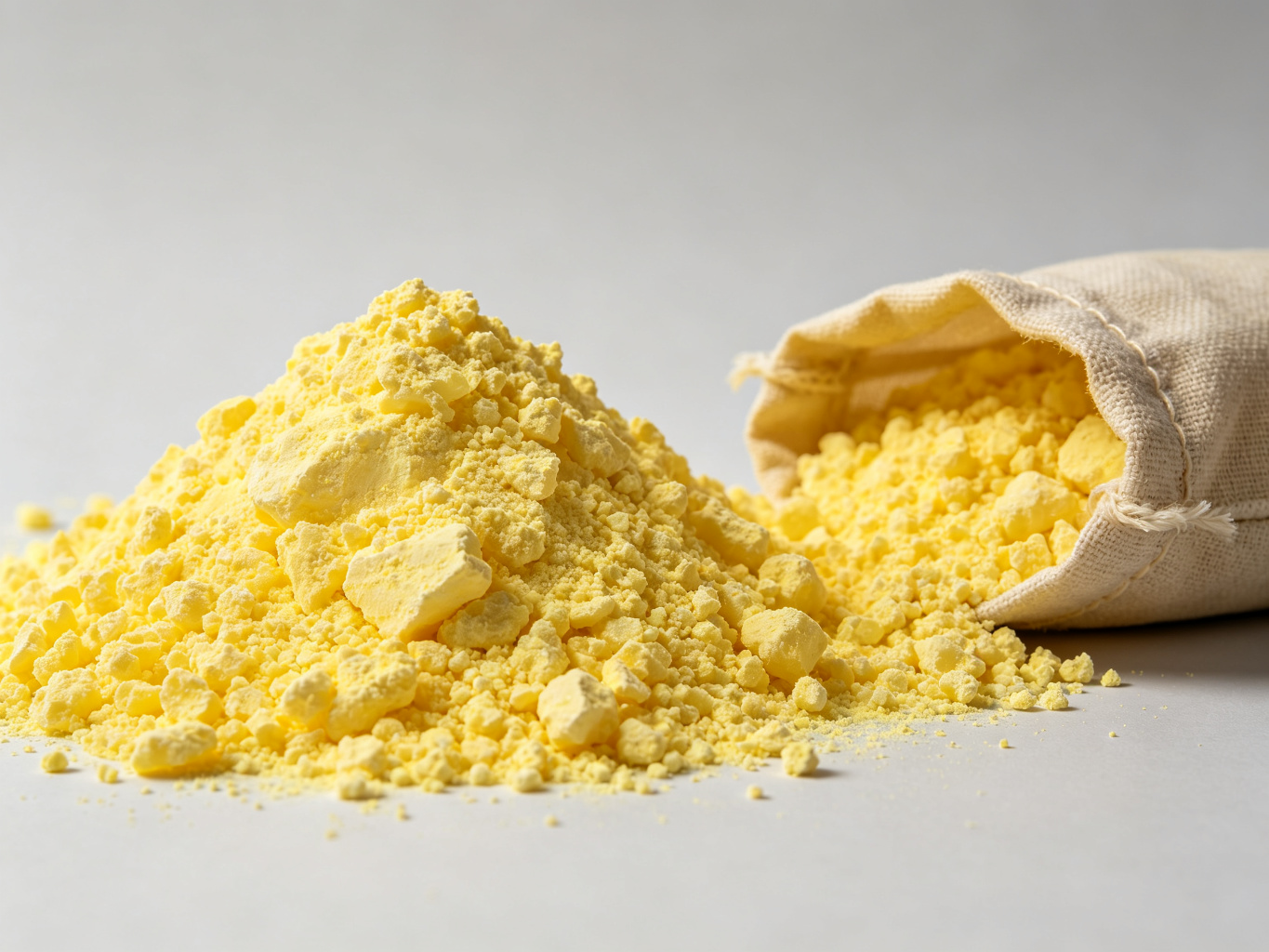 Granular sulfur 99.9% bags ready for export